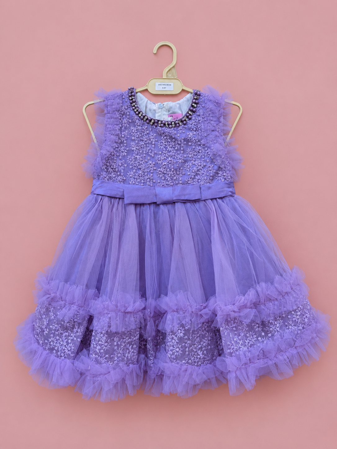 Kids Purple Frock (DDS0019)