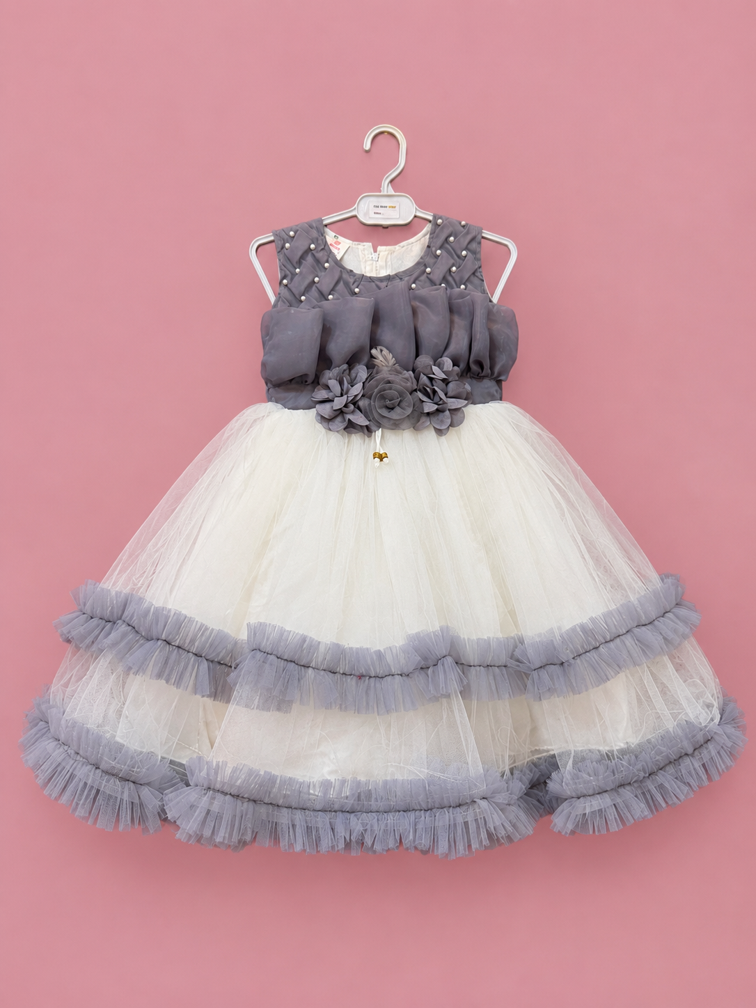 Kids  Fancy Net Frock (DDS0026)