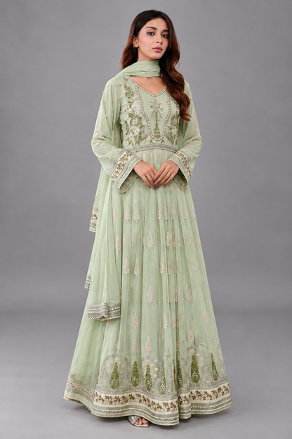 3 PC Embroidered Chiffon (DDS0001)