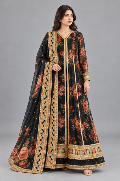 3 Piece Unstitched Suit (DDSU010)