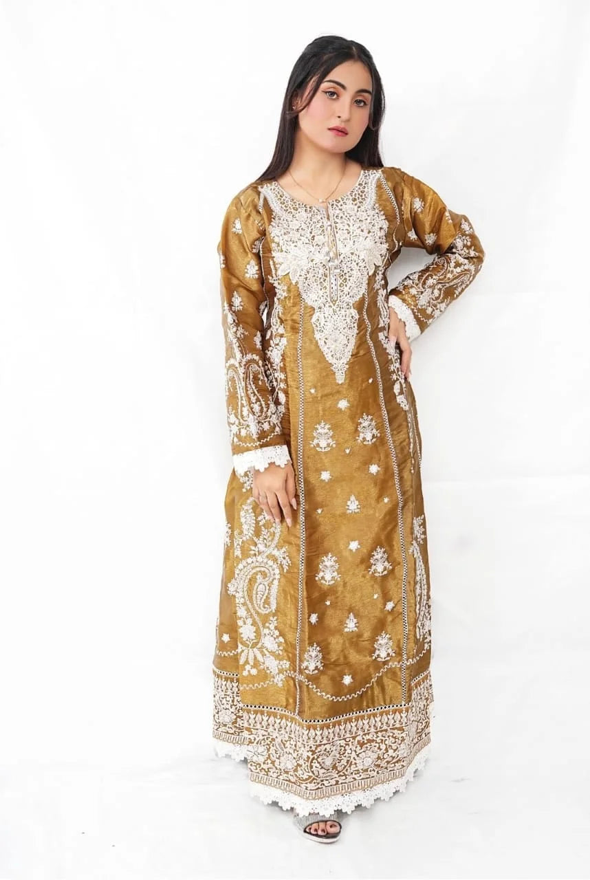 3 PC Premium Silk Embroidered  (DDS0011)